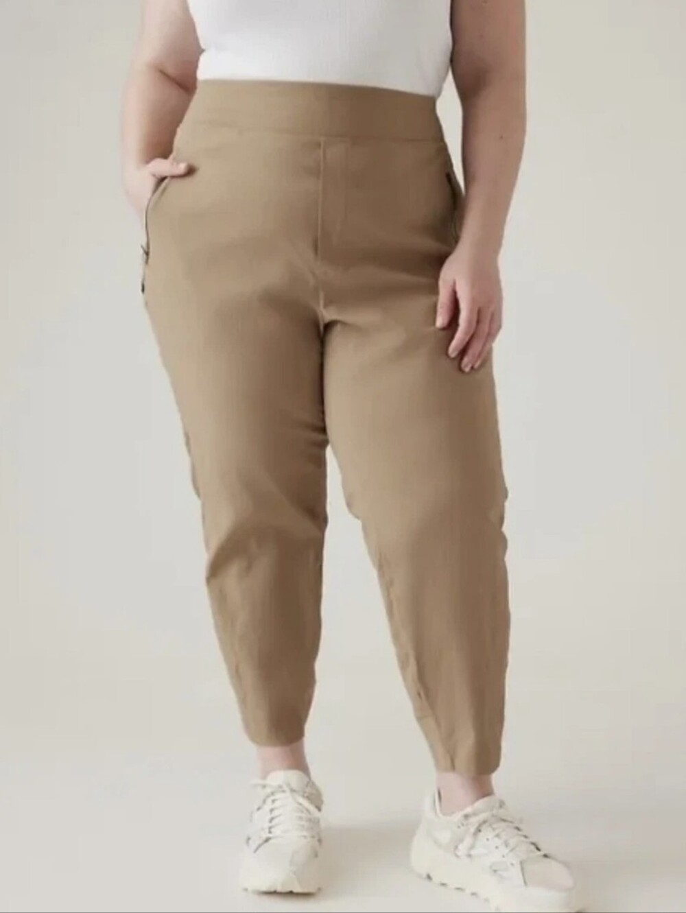 Plus Sized Athleta Size 18 Trekkie North Jogger Big Sur Brown